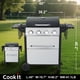 thumbnail image 2 of Parrilla a gas propano Cookit BBQ de 4 quemadores de acero inoxidable, 2 of 6