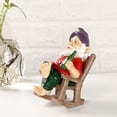 thumbnail image 4 of Gnomo de jardín al aire libre, decoración de jardín navideño con estatua de resina para jardín, humor divertido, 4 of 4