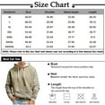 thumbnail image 3 of Men’s Sweatshirts Long Sleeve Pullover Patchwork Printed Hoodie Casual Drawstring Hoody Top, 3 of 5