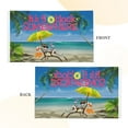 thumbnail image 5 of It'S 5 O'Clock Somewhere Flag 3x5 Ft Outdoor Indoor With Grommet Garden Yard Banner Decorative Sign, 5 of 6