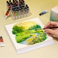 thumbnail image 6 of MEI LIANG Watercolor Paint Set, 36 Colors Professional Watercolor Tubes for Artists, Students, 6 of 8