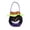 C, variant on Halloween Candy Bag Mini Pumpkin Bucket, 9in Plush Trick Or Treat Candy Tote with Handle, Soft Favor Container for Halloween Party Decorations
