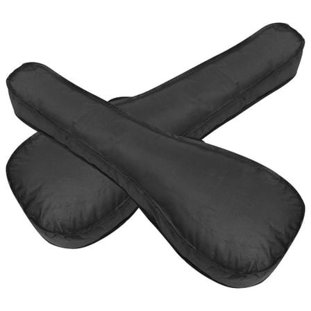 HEATSHAKING Ukulele Carrier Bag Ukulele Bag Black Waterproof 2pcs