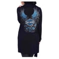 thumbnail image 3 of Harley-Davidson Women's Ride The Snake Long Sleeve Open Front Cardigan (L/XL), Harley Davidson, 3 of 3
