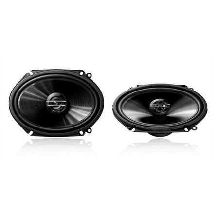 Pioneer TS-G6820S 6x8" 2-way 250w Max Power MPP Woofer Cone Speakers -Pair Bundle