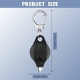 thumbnail image 2 of MesaSe 50 Packs Mini Keychain Flashlight Small LED Key Ring Light Torch Bright Keychain Light Tiny LED Lights Keychain Light  Black Shell, 2 of 5