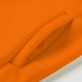 thumbnail image 5 of Kaprioy Womens Zip Up Y2K Hoodies Casual Long Sleeve Sweatshirts Early Fall Fashion Track Jackets with Pockets Orange, XXL, 5 of 9