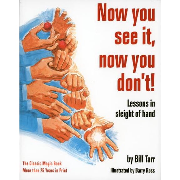 Pre-Owned Now You See It, Now You Don't!: Lessons in Sleight of Hand, 9780394722023, 0394722027, Paperback, English Language edition
