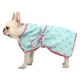 thumbnail image 4 of HDE Dog Bathrobe Drying Towel with Hood for Large Dogs Flamingos S, 4 of 7