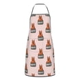 thumbnail image 5 of Zufioo German Shepherd Dog for Lock Hem Apron with Pockets, Stain and Oil Proof Tie-down Apron for Cooking Barbecue Restaurant, Unisex-One Size, 5 of 9