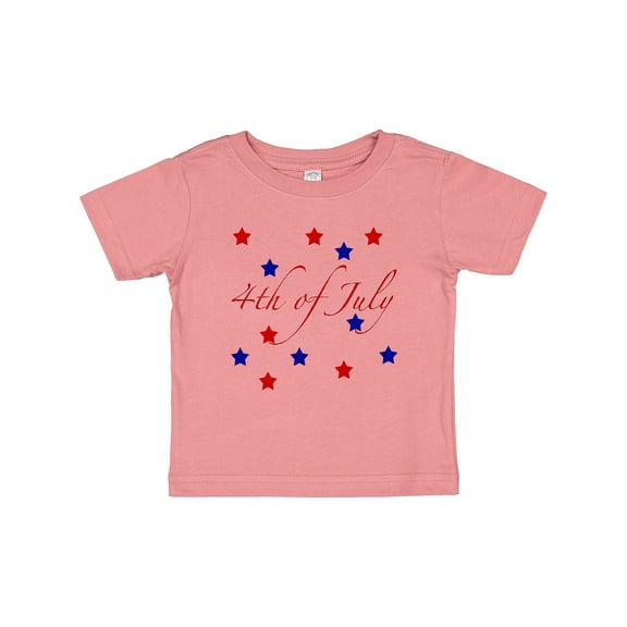 Inktastic 4th Of July Stars Boys or Girls Baby T-Shirt
