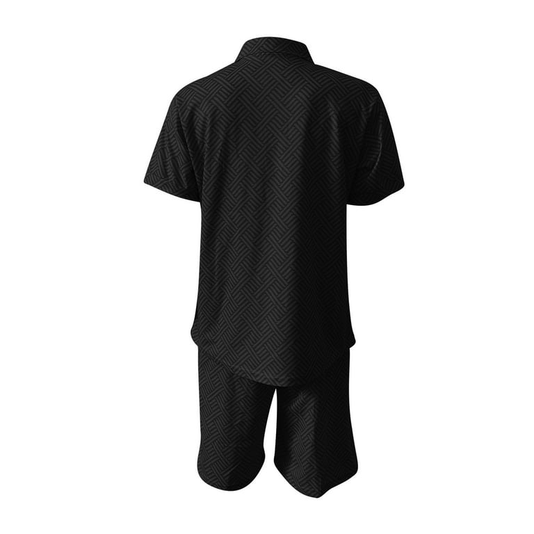 UVEASISHA Golf Outfits for Men 2 Piece Sets,Men's 2 Piece