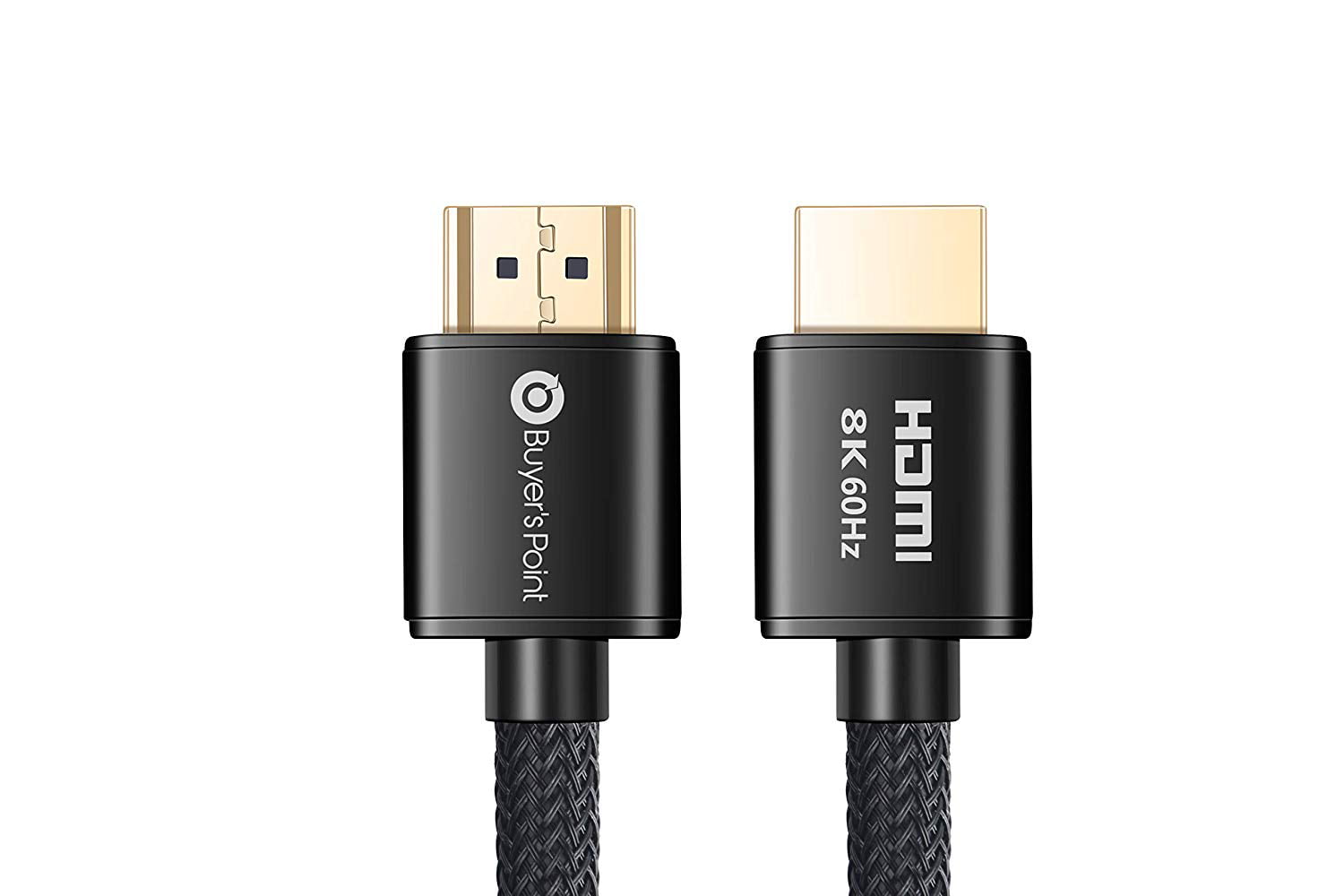 Buyer's Point 8K Ultra High Speed HDMI 2.1 Cable (6ft) with 120Hz & 48Gbps,  compatible with Apple TV, Nintendo Switch, Roku, Xbox, PS5, PS4