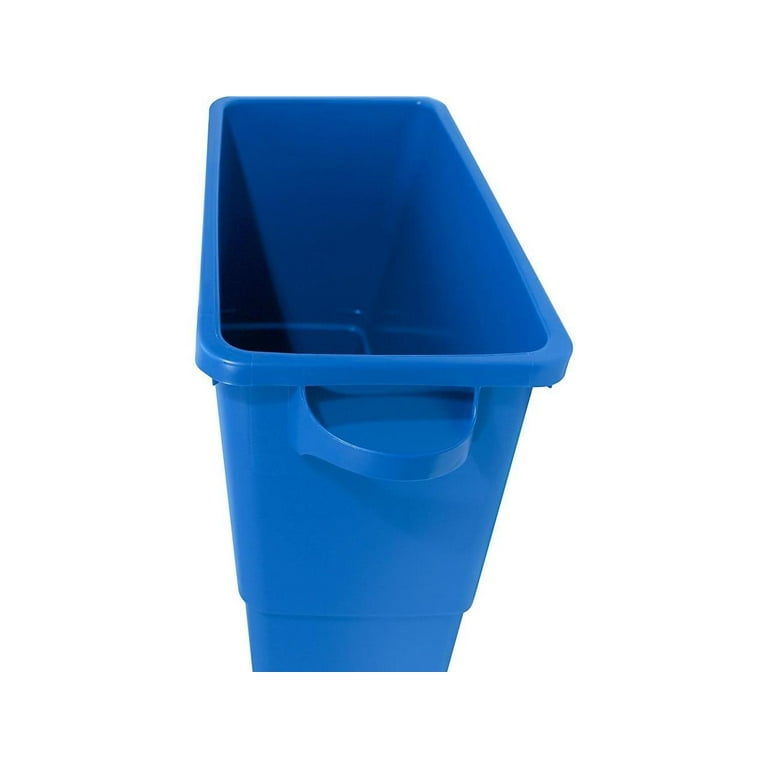 Genuine Joe Space Saving Waste Container 23 Gallons 30 x 16 34 x 9