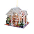 thumbnail image 2 of Fiudx Decoraciones navideñas para interiores Adornos navideños Adornos navideños Navidad 2024 Colgantes acrílicos navideños Adornos para árboles de Navidad, 2 of 5