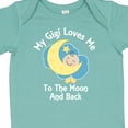 thumbnail image 4 of Inktastic Gigi Loves Me to the Moon and Back Boys or Girls Baby Bodysuit, 4 of 5