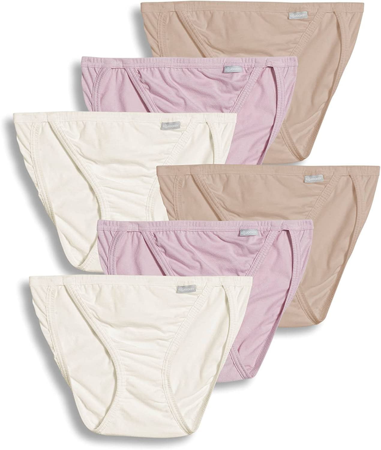 Jockey Women's Underwear Elance String Bikini 6 Pack