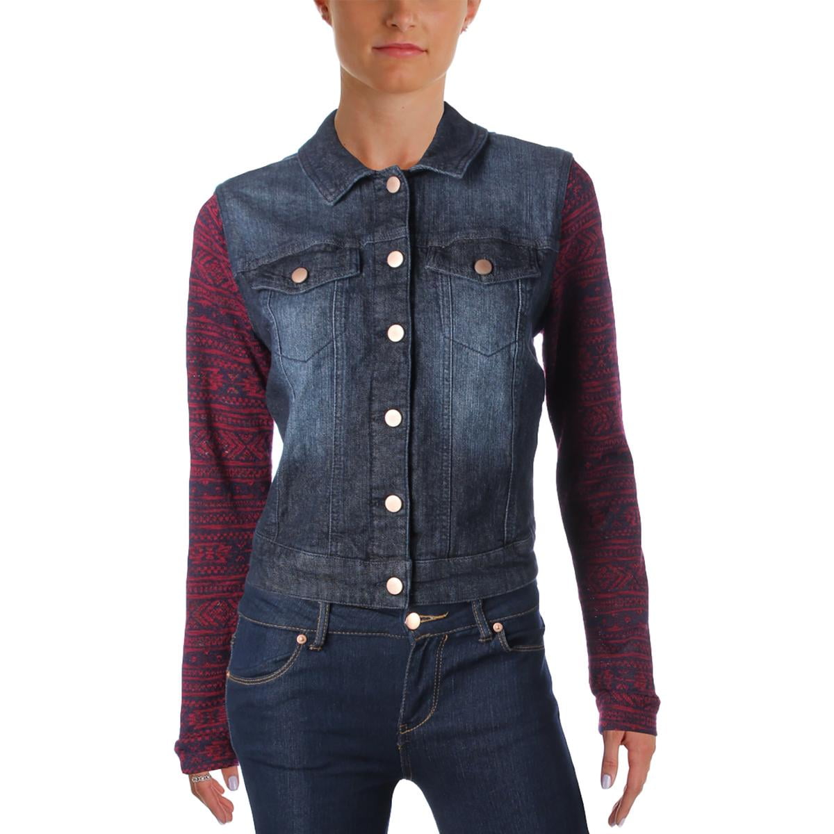 denim sweater jacket