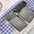 thumbnail image 6 of 100 Pieces Mini Plastic Spoons,4.5 Inches Mini Dessert Spoons,Silver Plastic Mini Spoons,Disposable Mini Plastic Tasting Forks,Mini Appetizer Forks for Coffee Desserts,Cake, 6 of 7