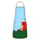 thumbnail image 2 of Delantal con pechera unisex personalizado de S-Snoopys para adultos, mujeres y hombres, delantal de chef para cocina, cocina, Charlie Brown, anime, jardinería, 2 of 5