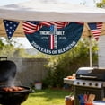 thumbnail image 5 of USA 250th Anniversary (1776-2026) Fan-Shaped Commemorative Flag - Patriotic "America 250 Years of Freedom" Bunting for Porch, Party & Home Decor Style 8, 5 of 5
