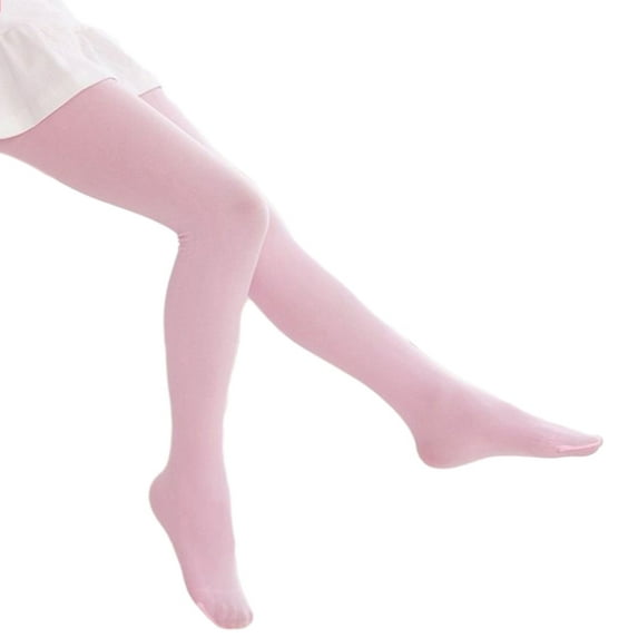 Girls Velvet Stretchy Dance Tights Comfort Colorful Leggings Pants Pantyhose Elastic Ballet Footed Tights Footed Stockings for Girls