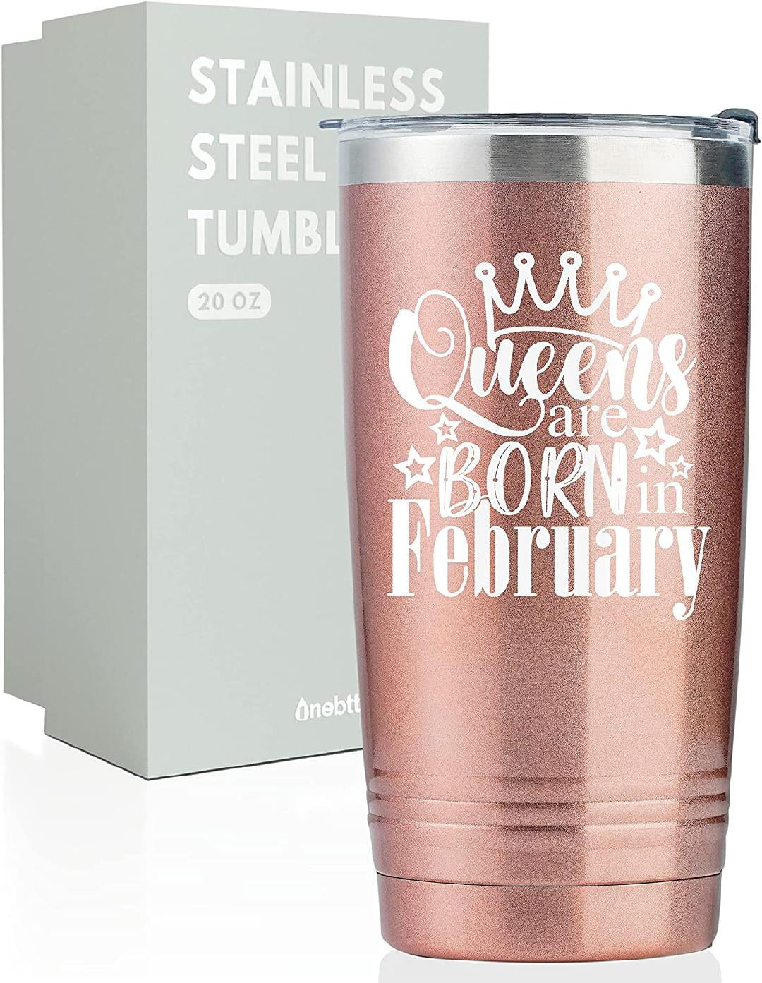 ATHAND Best Birthday Gifts for Barbie Girls Coworker  Friends,Burn Book Mean Girls Skinny Tumbler, 20 Oz Insulated Coffee Mug  with Lid,Pink Theme Cup with Funny Quetes for Hot & Cold