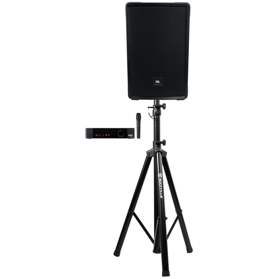 JBL IRX112BT 12" 1300w Powered DJ Portable PA Speaker Bluetooth AKG Wireless Mic