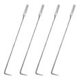 thumbnail image 1 of Phenofice Ensemble de Cheminée Lot de 4 Poker Acier Grillade pour Usage Intérieur, 1 of 8