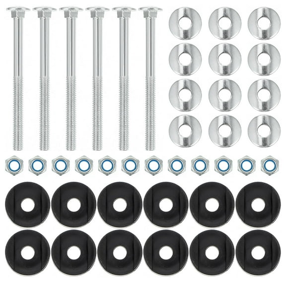 CIMAXIC Trampoline Parts Trampoline Screws Iron 12Pcs