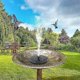 thumbnail image 3 of Water fountain solar powered 16 cm Black, 3 of 5