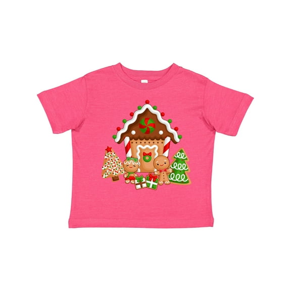 Inktastic Gingerbread House Christmas Boys or Girls Toddler T-Shirt
