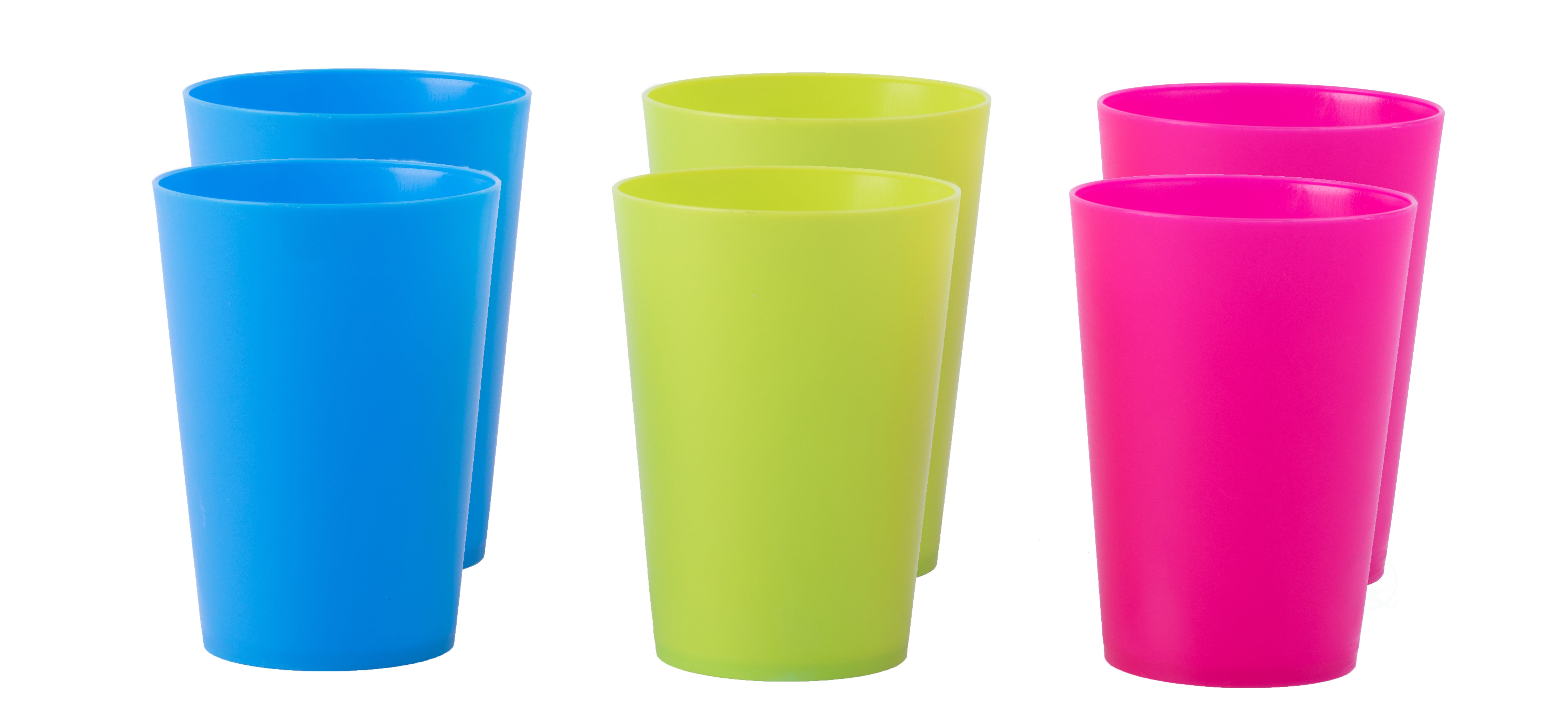 30 Drinking Cup Green 0,4 L Plastic Cups Reusable Cup Party Mug Cup Reusable 