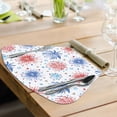 thumbnail image 4 of CounterArt "Star Spangled" 4-Pack Reversible Wedge Placemats, 4 of 7