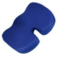 thumbnail image 6 of NewHome Memory Foam Coccyx Seat Cushion for Tailbone Hip Support Chair Pillow For Cars Office Desk Chairs Wheelchairs Blue, 6 of 7