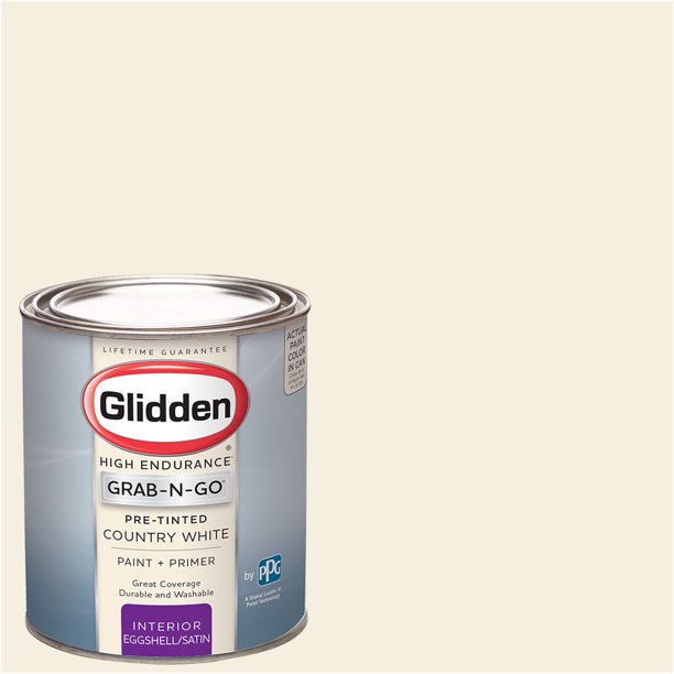Glidden Pre Mixed Ready To Use, Interior Paint and Primer, Country