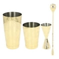 thumbnail image 2 of Professional  Shaker Set, 304 Stainless Steel, Durable  Rust,Proof, Includes Jigger  Strainer, 2 of 6