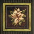 thumbnail image 2 of Poloson, Kimberly 20x20 Gold Ornate Wood Framed with Double Matting Museum Art Print Titled - Magnolia II, 2 of 4
