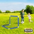 thumbnail image 7 of Kids Soccer Goal Games & Toys | Football Net, Backyard, Indoor & Outdoor Sports, Set of 2, 7 of 7