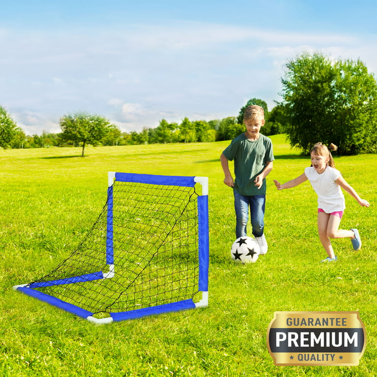 Kids Soccer Goal Games & Toys | Football Net, Backyard, Indoor & Outdoor  Sports, Set of 2