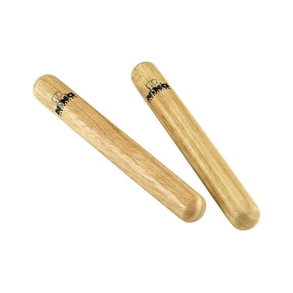 Nino Percussion Natural Small Wood Claves