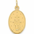 thumbnail image 5 of 10K Yellow Gold Miraculous Medal (25 X 11) Made In United States 10c701, 5 of 6