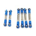 thumbnail image 2 of yingyy RC Turnbuckle Linkage Set Modified Parts Servo Connect 1/10 Vehicle Toy Pull Rods Kit Accessories Upgrade Part Red Blue, 2 of 6