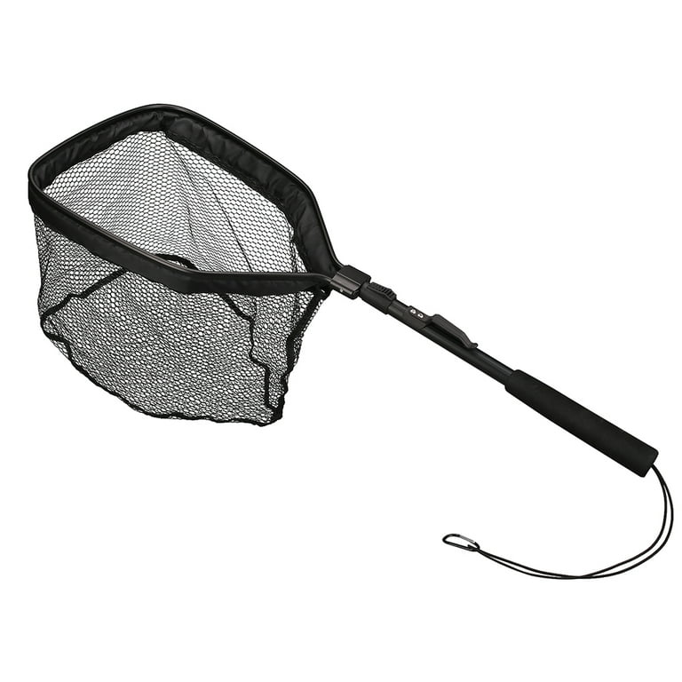 PLUSINNO Floating Fishing Net, Rubber Coated Fish Landing Net - Easy Catch  and Release, Foldable Telescopic Fishing Net for Freshwater or Saltwater :  : Pet Supplies