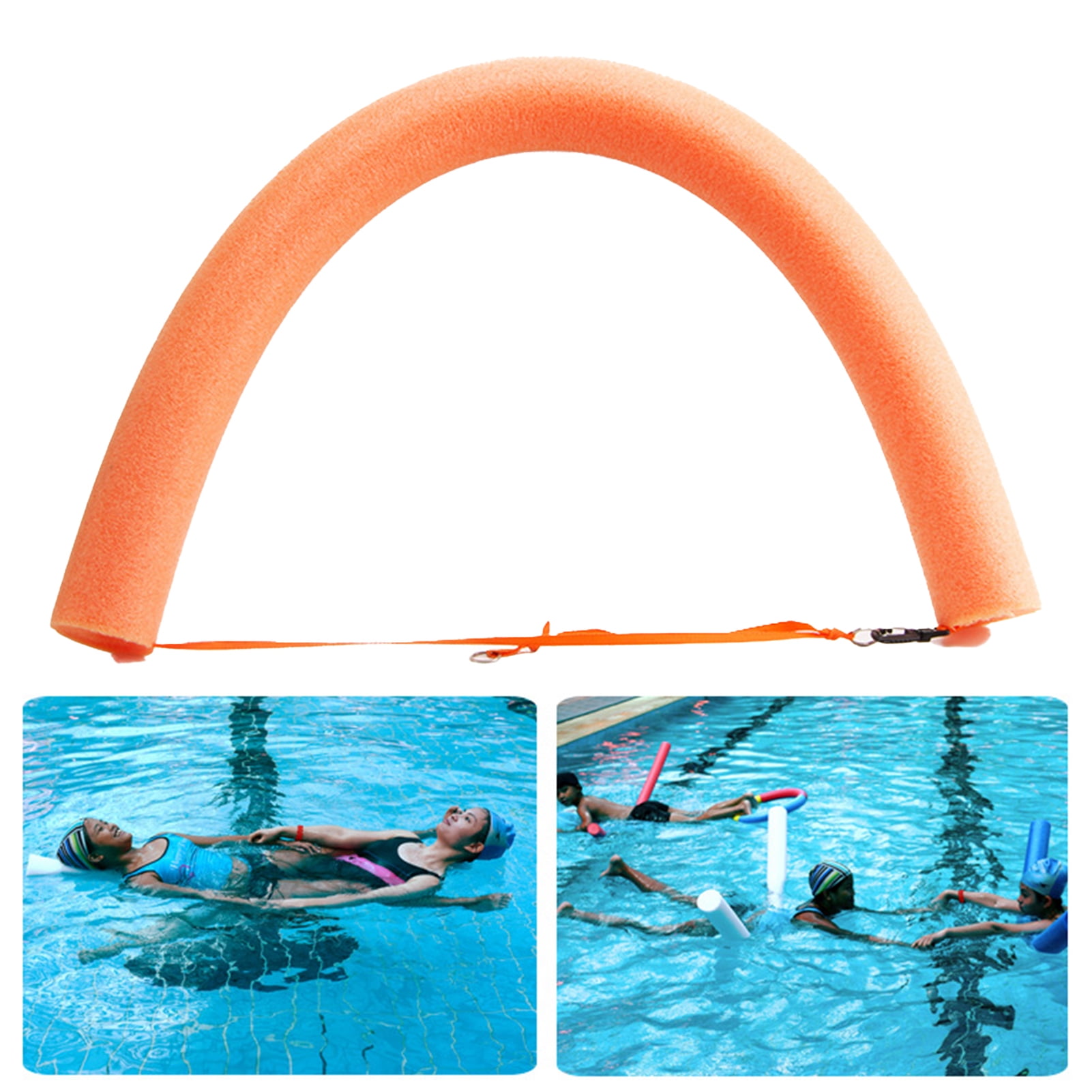 E-TING Swim Ring Summer Fun Swimming Pool Float Raft Lilo Lifebuoy for Girl Dolls Pool Party and Kids Bath Toys Inflatable Drink Holders 