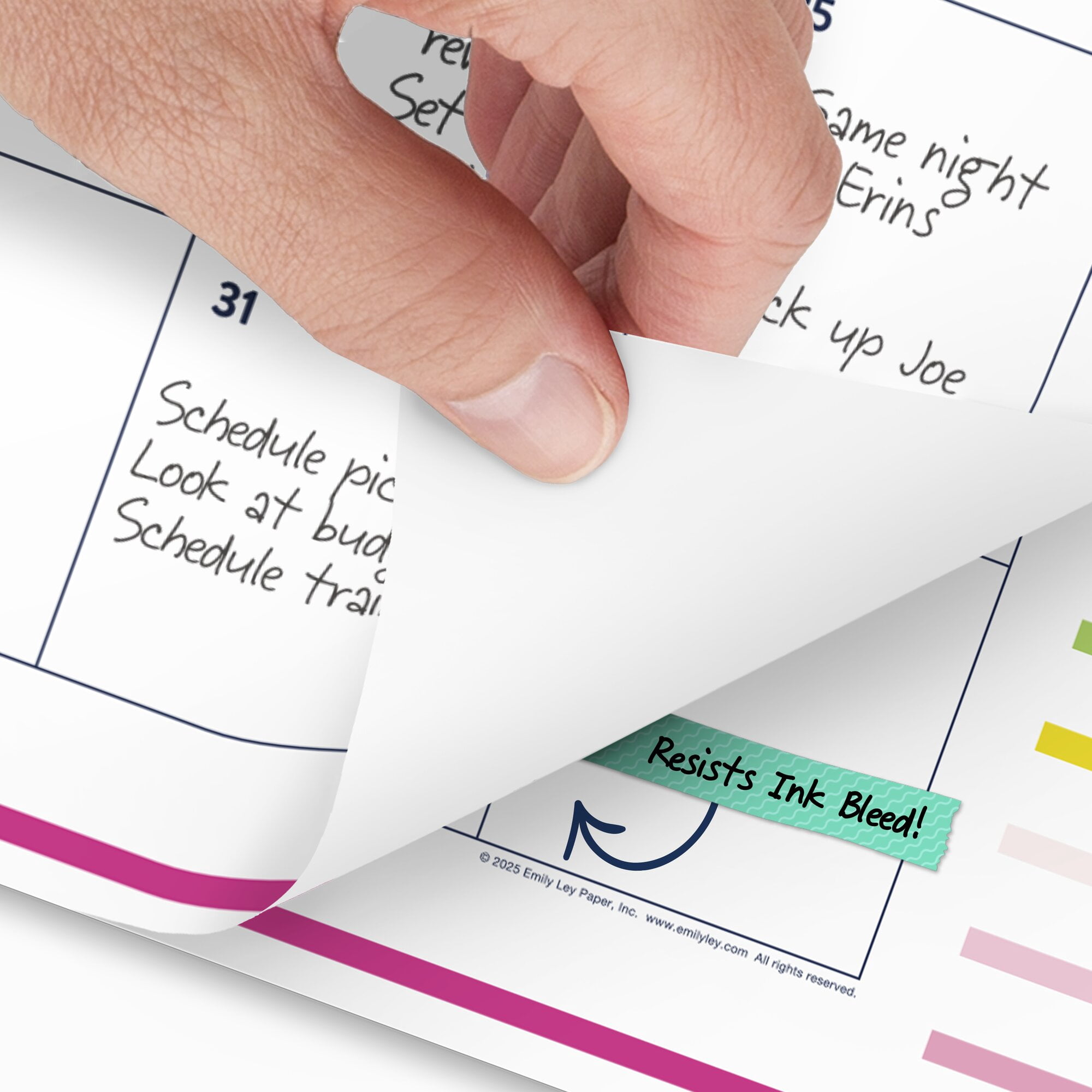 Simplified by Emily Ley for AT-A-GLANCE Academic 2026-2027 Monthly Desk Pad