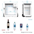 thumbnail image 2 of LionCooler X50A Portable Solar Fridge Freezer, 52 Quarts, (New Model), 2 of 81