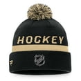 thumbnail image 2 of Vegas Golden Knights Fanatics Authentique Pro Casier Tuque à Poignets avec Pompon, 2 of 2