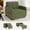 Green, variant on Zero Wall Clearance Sleeper Sofa, 75.6" Extra Long Convertible Armchair Bed with Deep Seat, 2-Step Easy Transformation Single Sofa for Small Spaces, Green