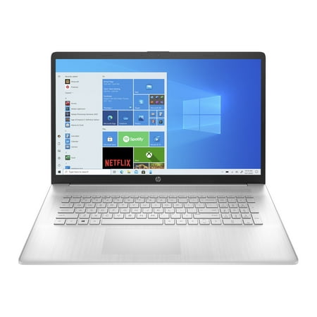 HP Laptop 17-cn0013dx - Intel Core i3 1115G4 - Win 10 Home 64-bit Plus (includes Win 11 License) - UHD Graphics - 8 GB RAM - 1 TB HDD - 17.3" touchscreen 1600 x 900 (HD+) - Wi-Fi 5 - natural silver - kbd: US